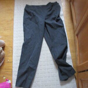 Talbots Pants Womens Size 12 Petite Gray Heritage Stretch Career Modern Trousers